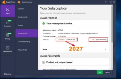 Avast Activation Code Free 2012
